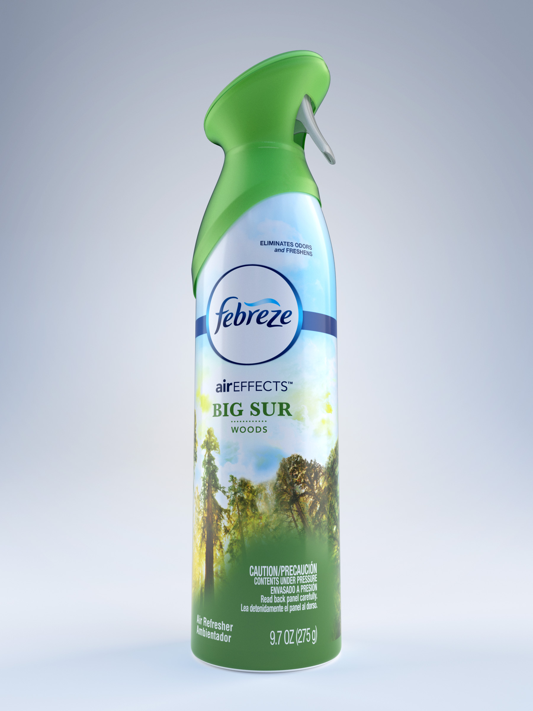 3D rendering of P&G Febreze Air Effects, Big Sur — Product Detail