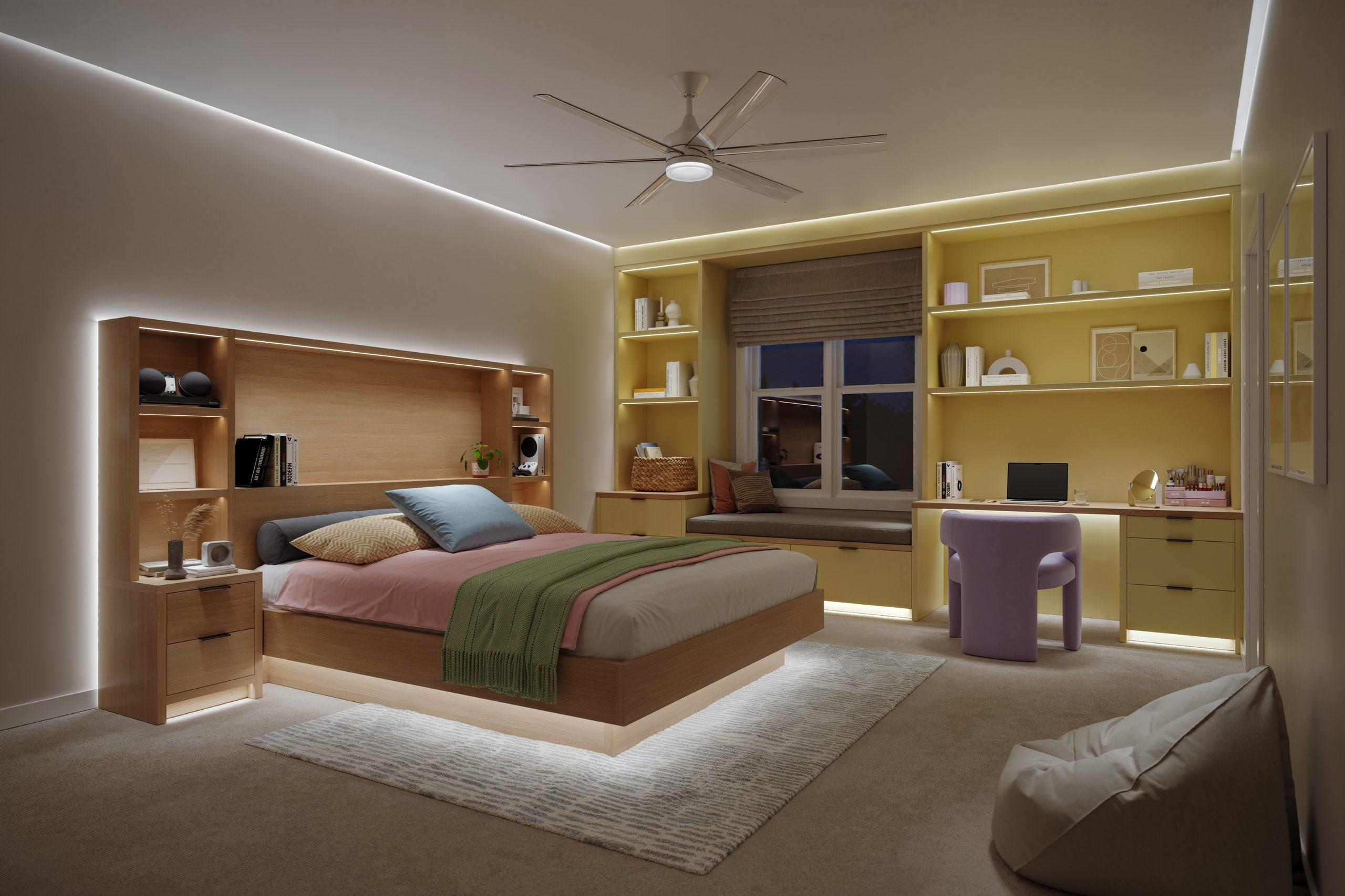 Kichler Lighting Bedroom, frame 2