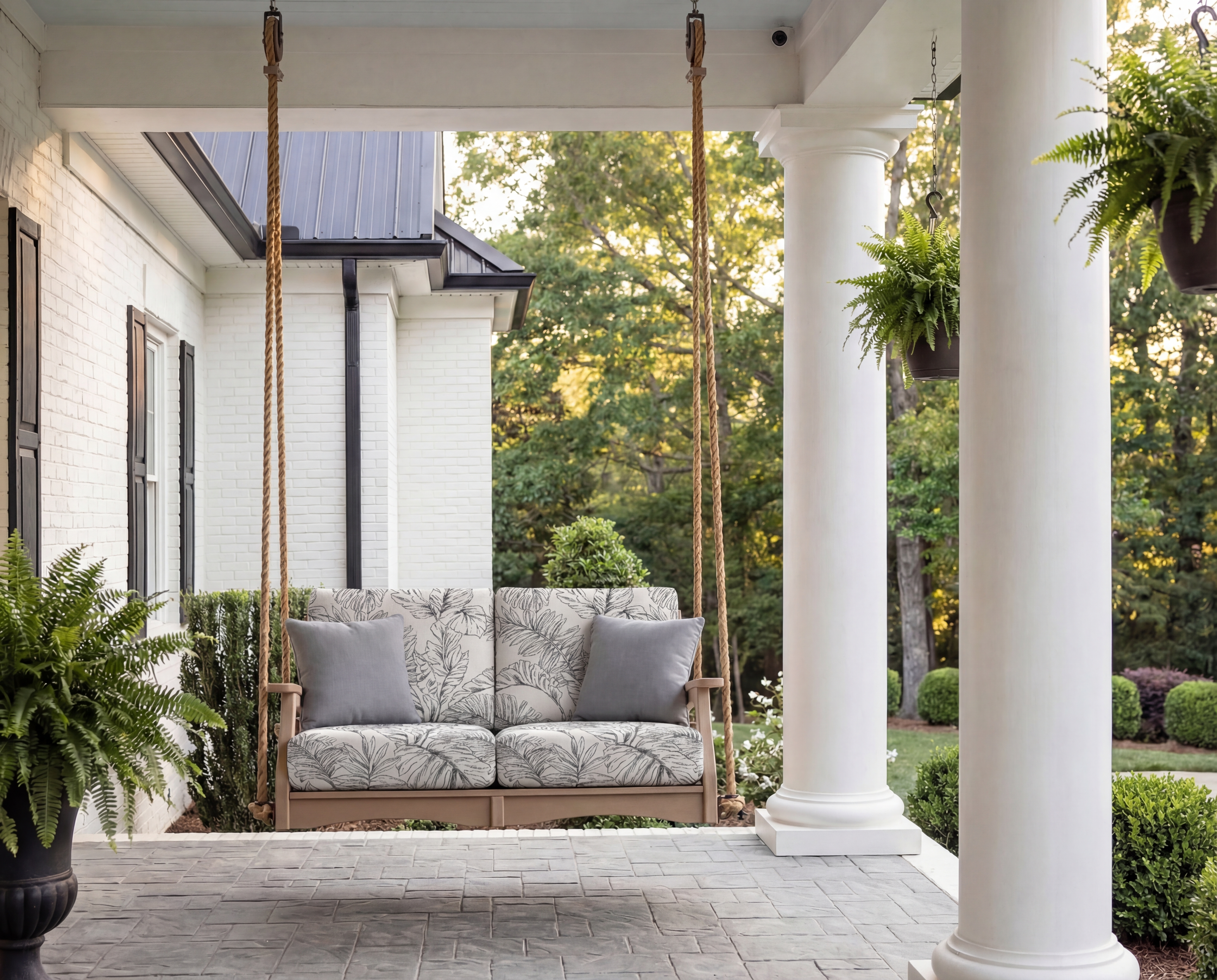 3D rendering of Berlin Gardens Calm Graphite — Outdoor Lifestyle