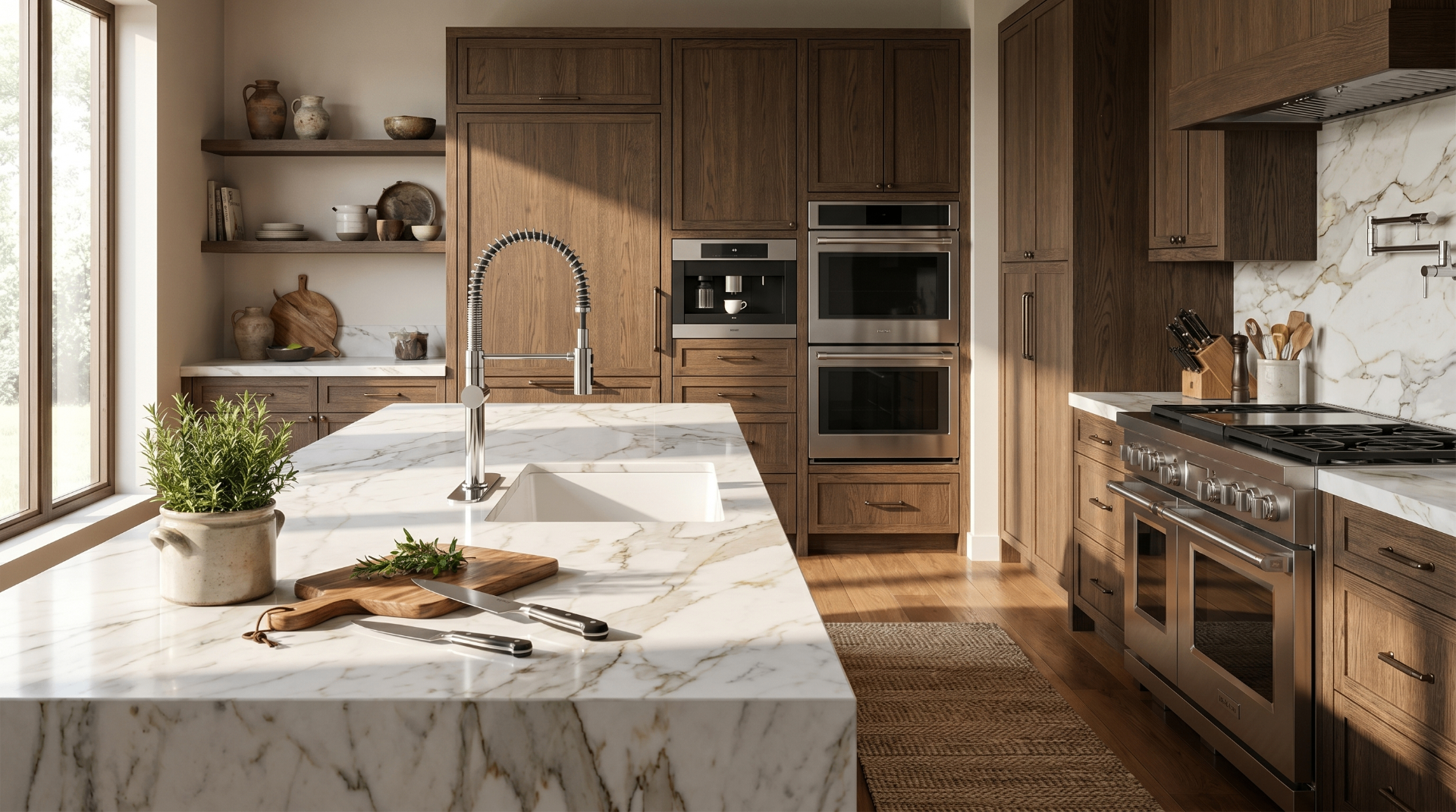 3D rendering of Kohler Crue Semi-Pro Kitchen, Full Scene — Kitchen