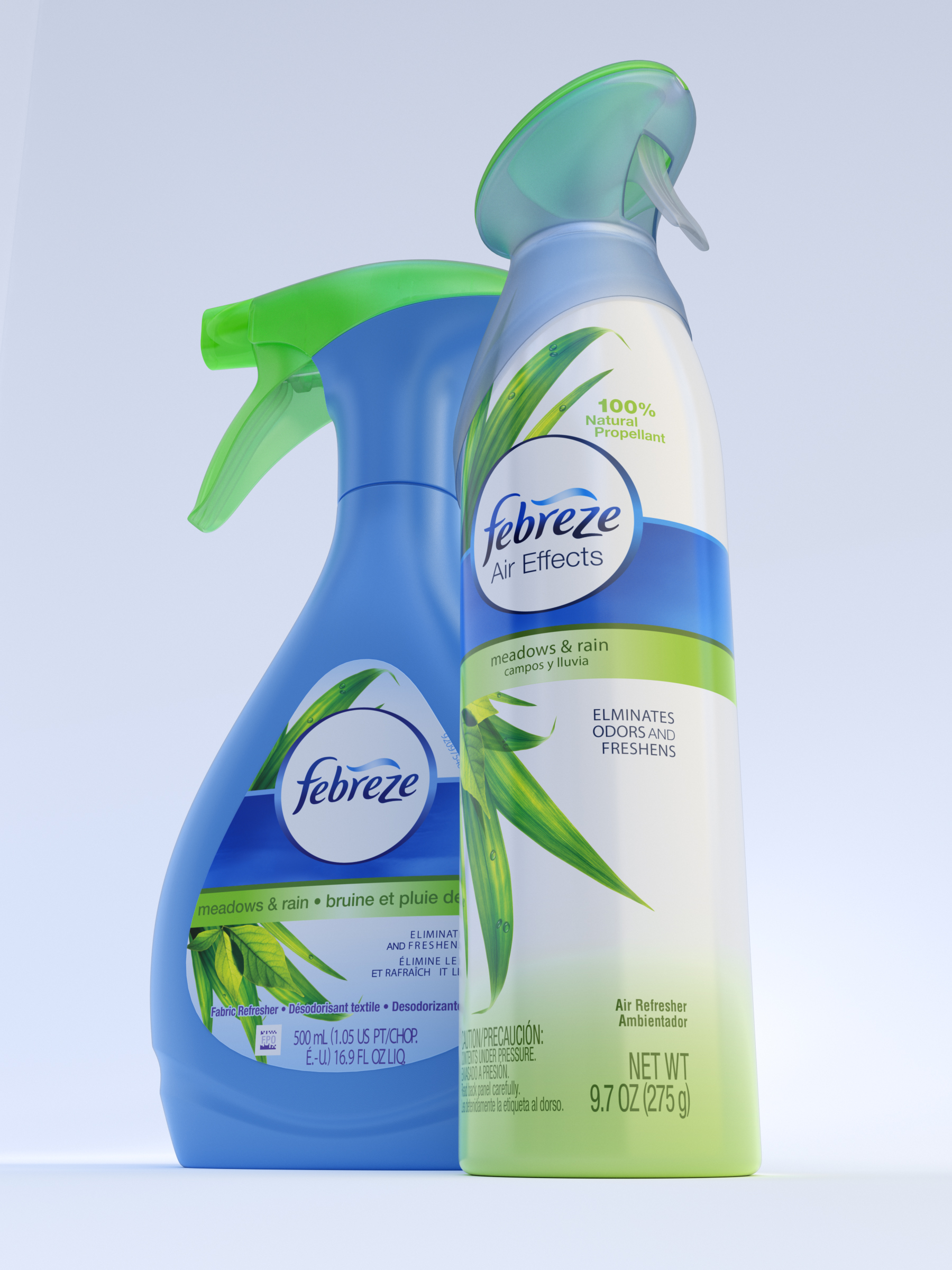 3D rendering of P&G Febreze Couple, Lifestyle — Product Lifestyle