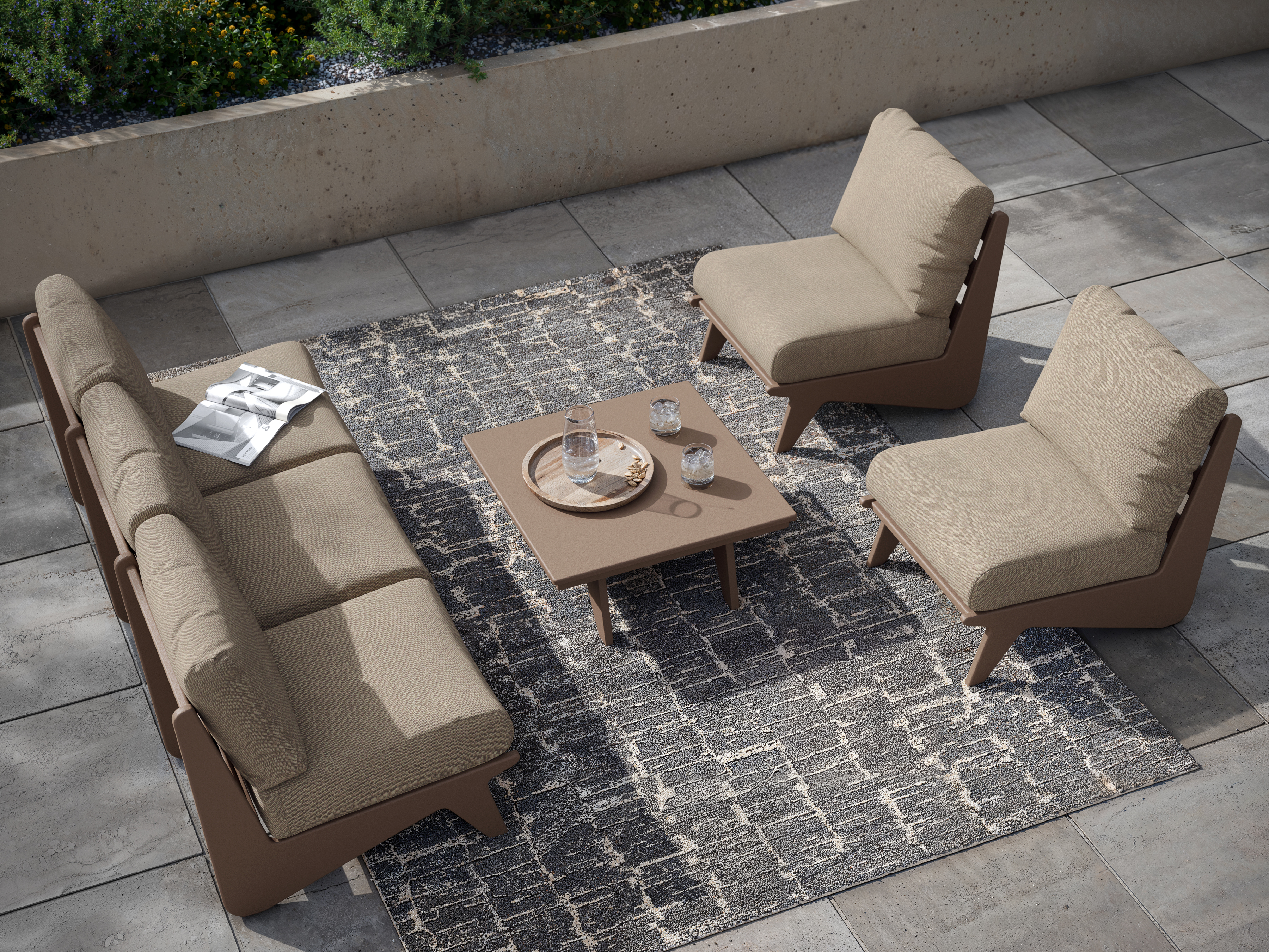 3D rendering of Berlin Gardens Holland Hartley — Outdoor Lifestyle