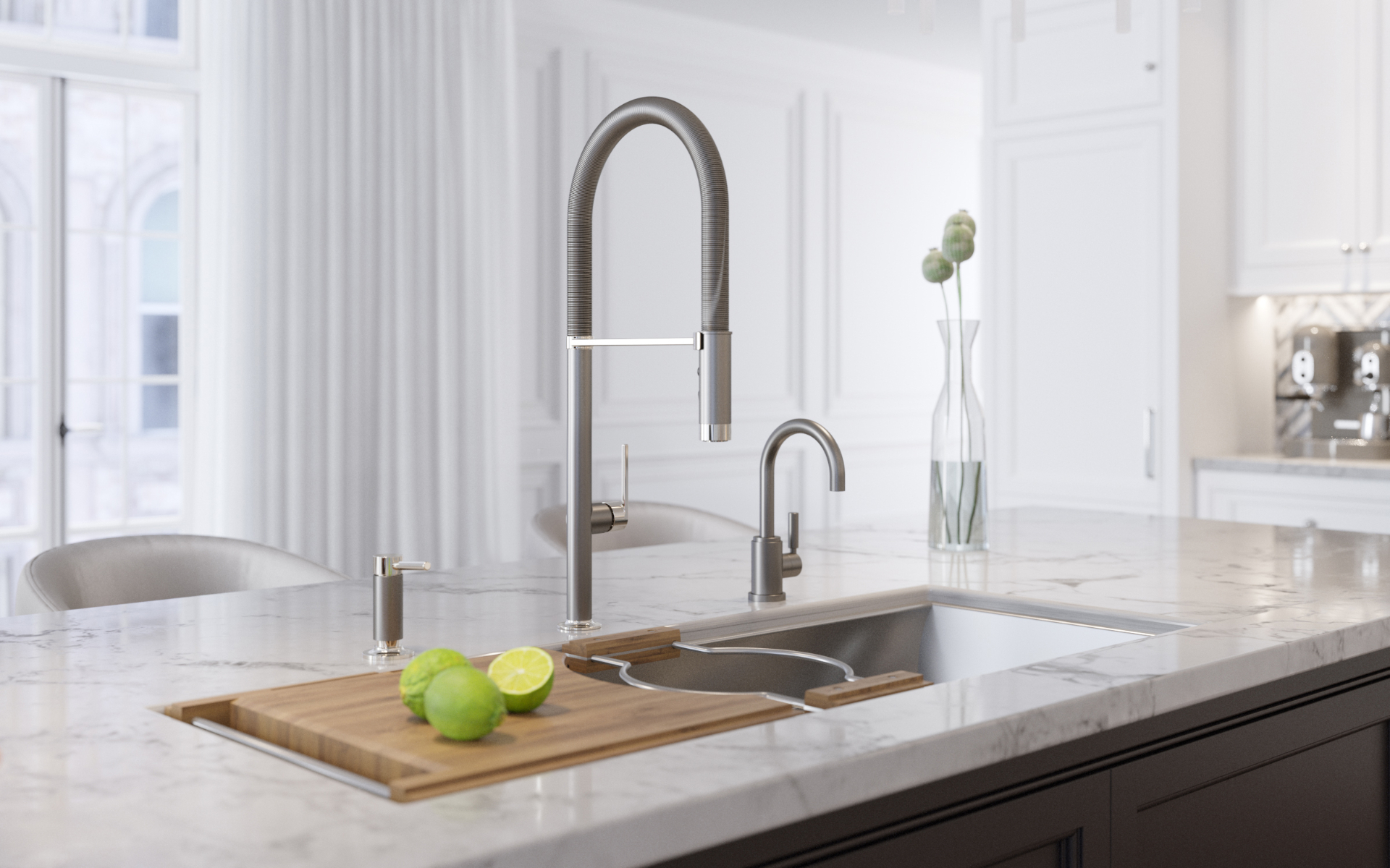 Kohler Juxtapose Faucet, Close-Up