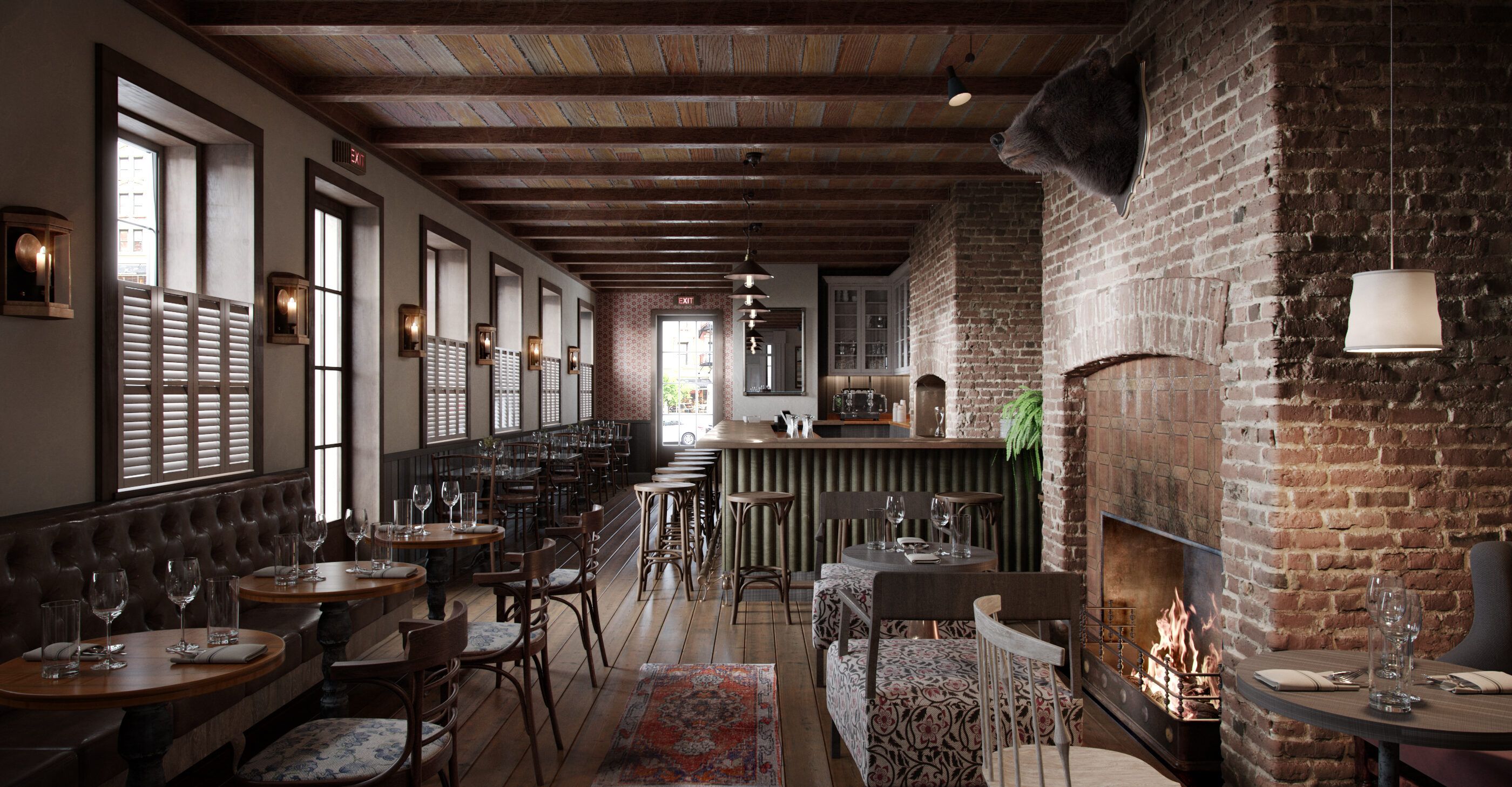 Architectural 3D rendering — King George Switz