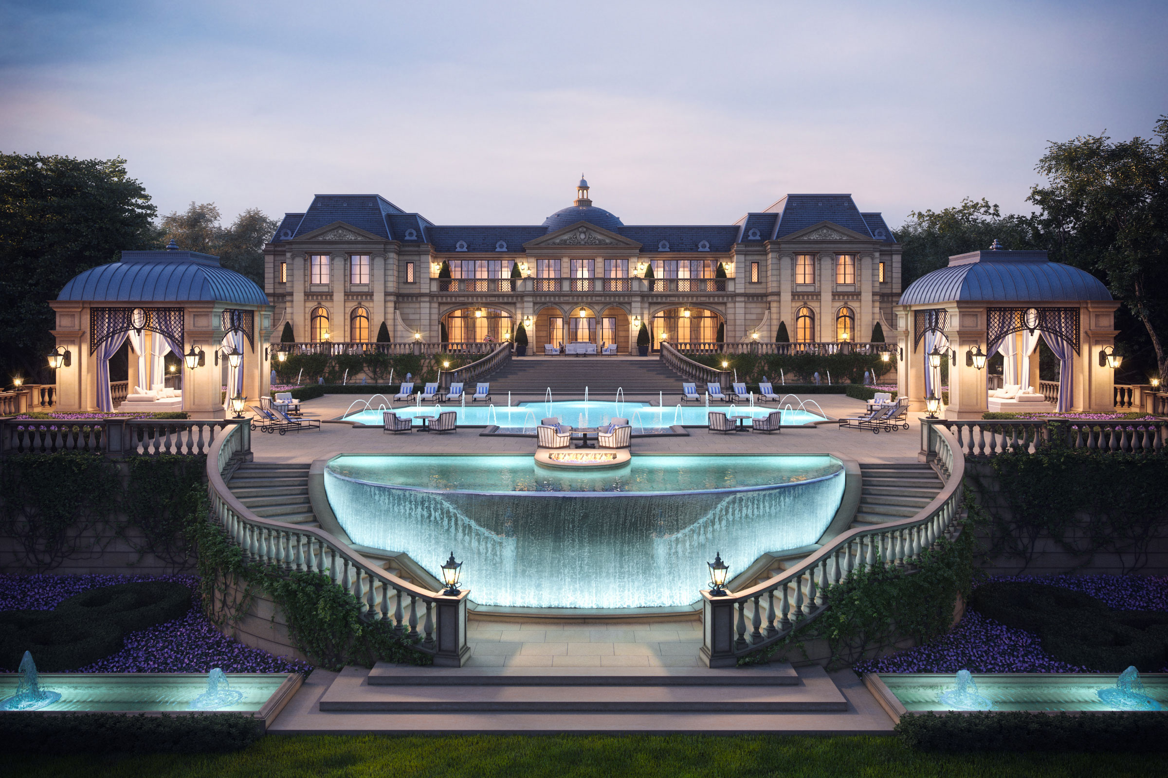 Architectural 3D rendering — Luxury House Rendering FMI