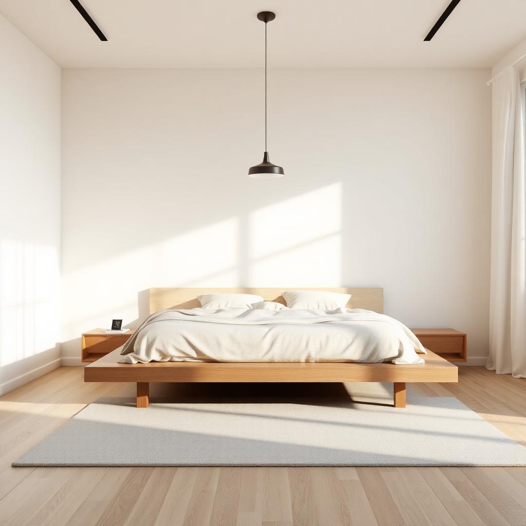 3D rendering of Williams Sonoma Minimal Repose — Bedroom