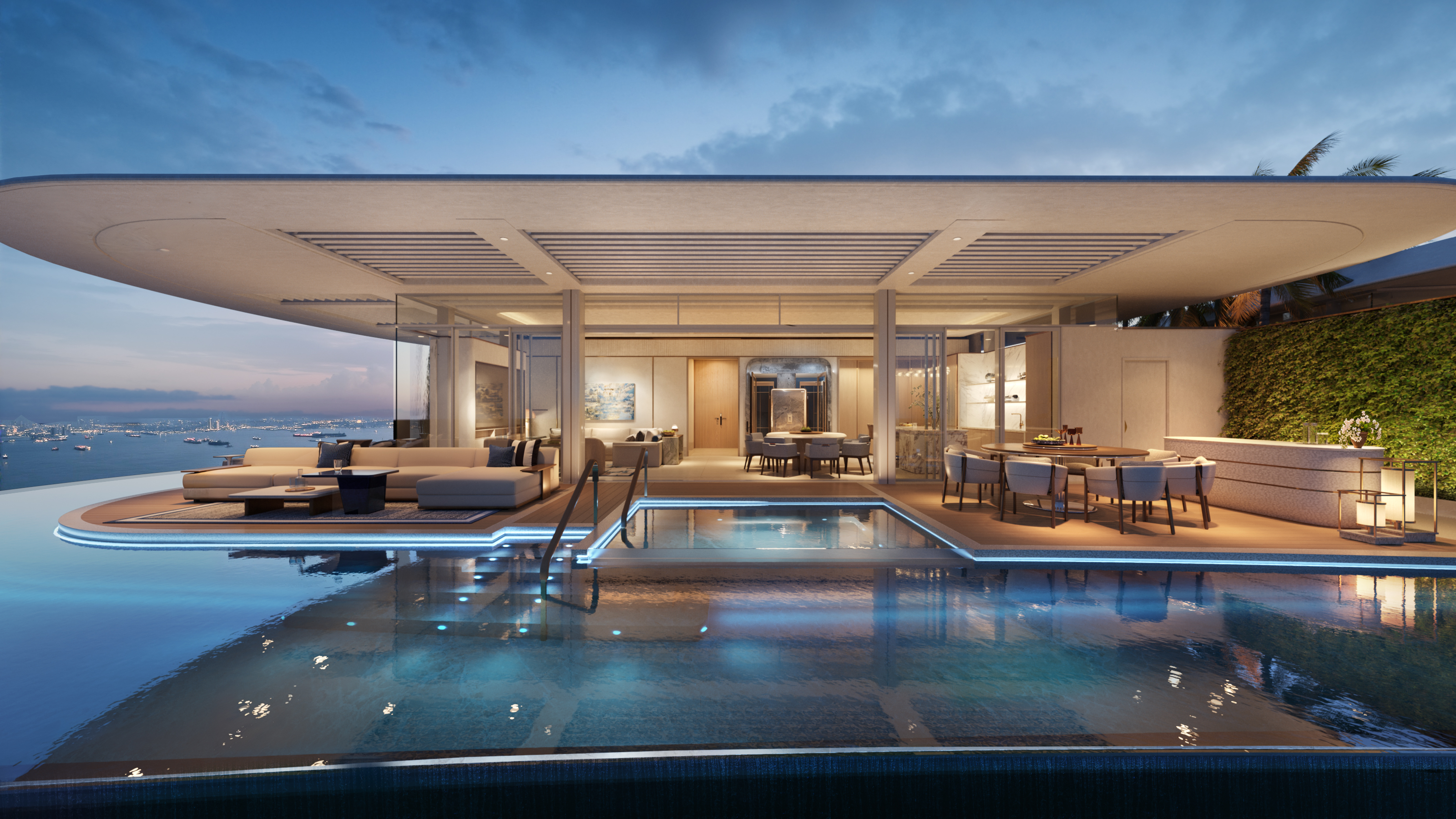 Architectural 3D rendering — Skyloop 13 Grandvilla