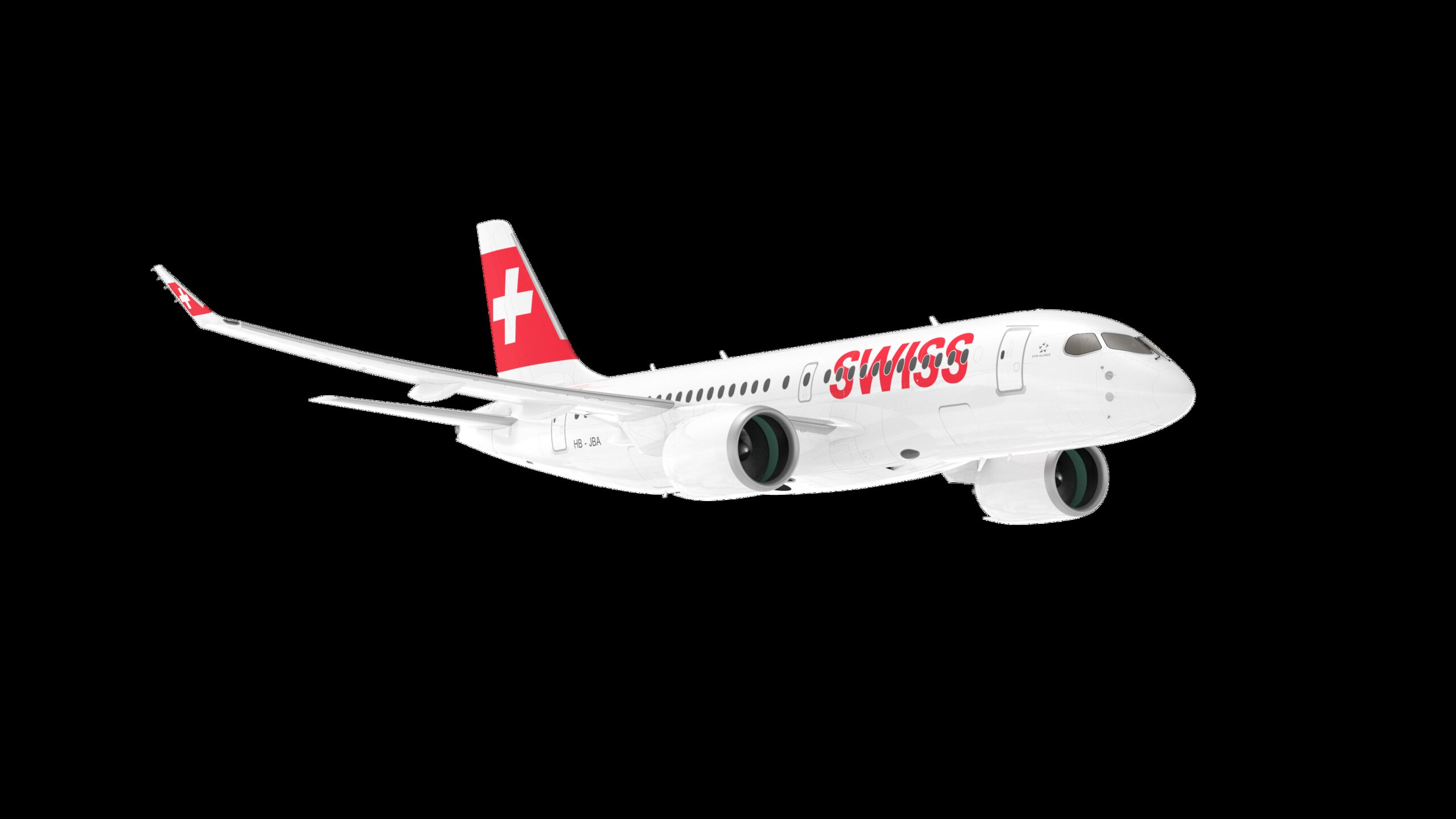 Bombardier SWISS CS100, Still 4