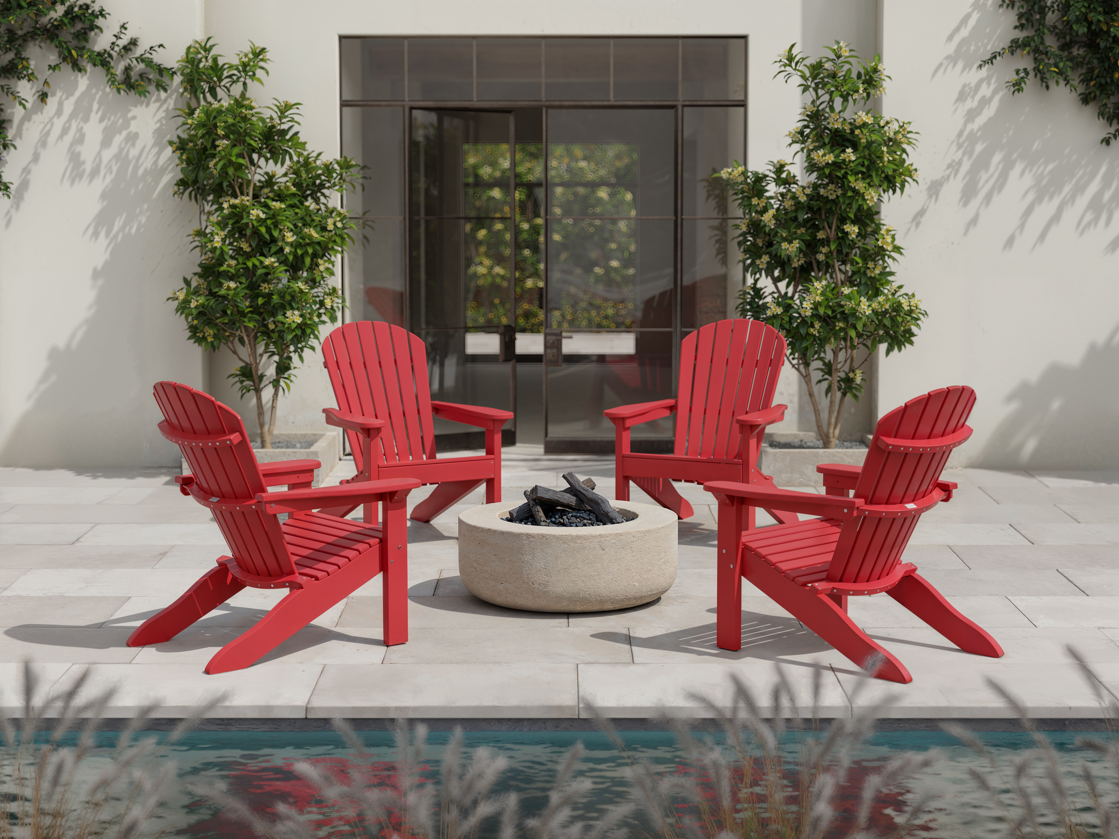3D rendering of Berlin Gardens Tropical Setting — Outdoor Lifestyle